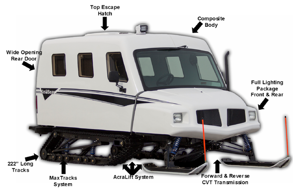 Snow bear ice deals fishing