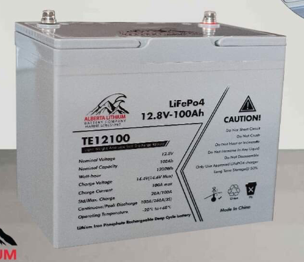 12V 100Ah Deep Cycle LiFePO4 Battery