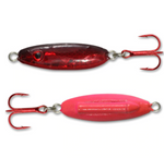 Buck-Shot® Rattle Spoon - Super-Glo Redfish